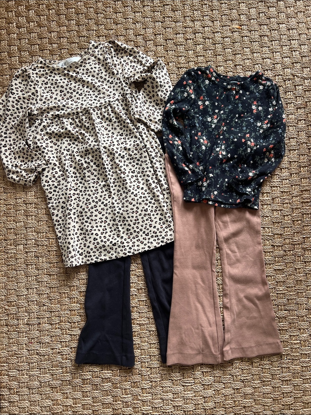 H & M girls 4T NWOT outfits Wideleg leggings